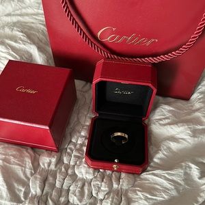 Cartier LOVE wedding band